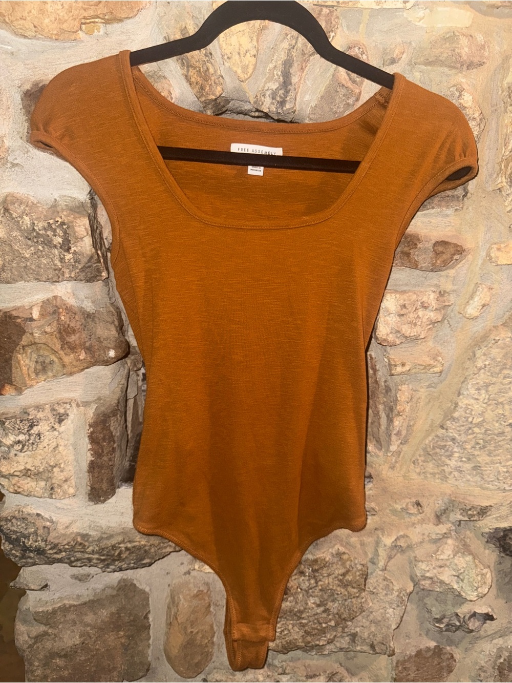 Free Assembly Bodysuit - Burnt Orange